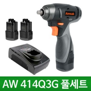[배터리2개풀세트]AW-414Q 3G/ AW-414Q-3G 리튬이온 충전임팩트렌치14.4V